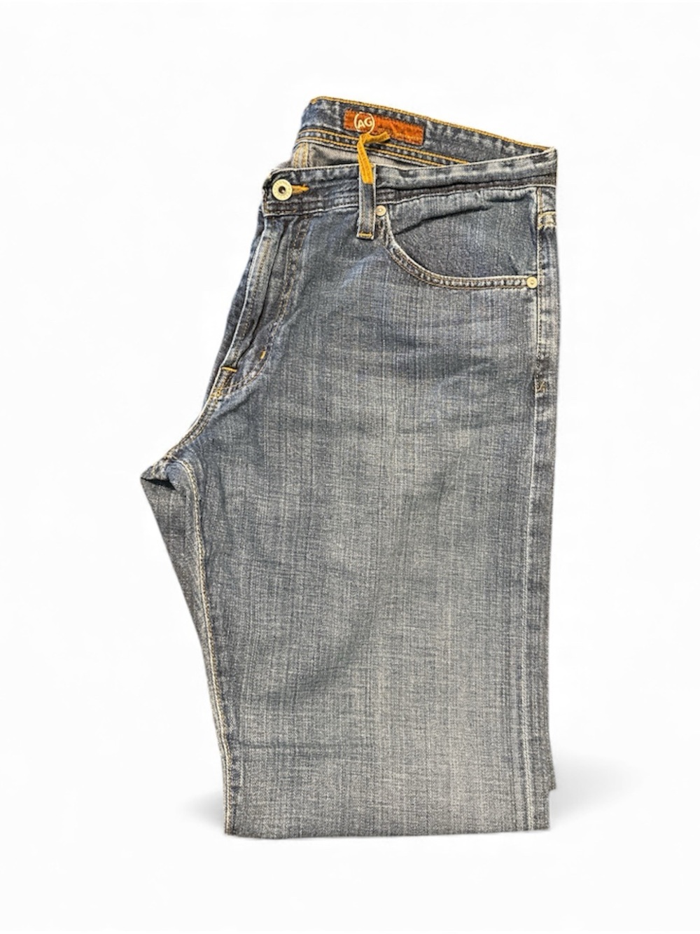AG Adriano Goldschmied grey denim jeans